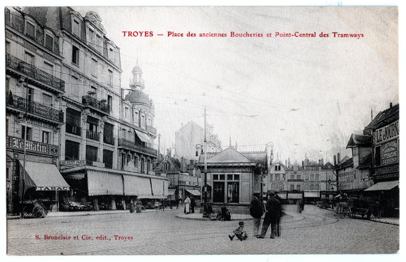 Place des anciennes Boucheries et Pont-Central des Tramways