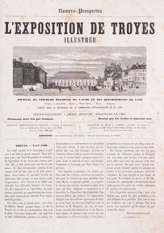 L’Exposition de Troyes illustrée