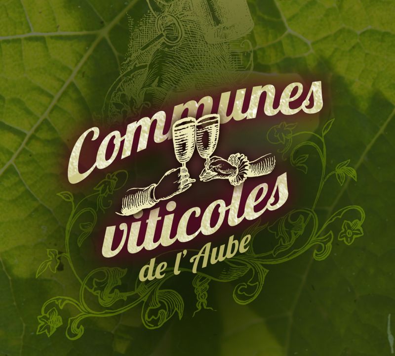 Les communes viticoles de l'Aube