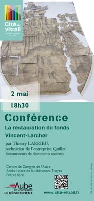 Conférence restauration Vincent-Larcher